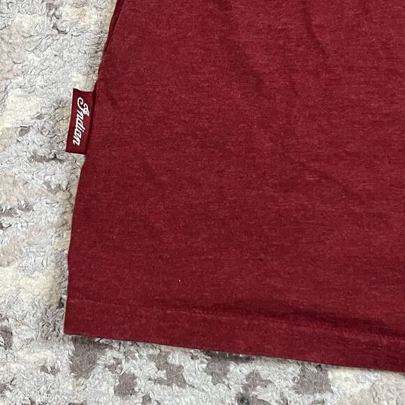 INDIAN Motorcycle Men's Legend Lives On T-Shirt Sz Medium Genuine Pocket - Picture 2 of 10